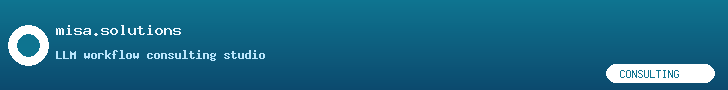 LLM workflow consulting studio